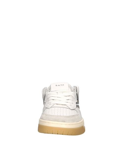 Sneakers in pelle D.A.T.E. | TORNEO CLASSICBIANCO-ARGENTO